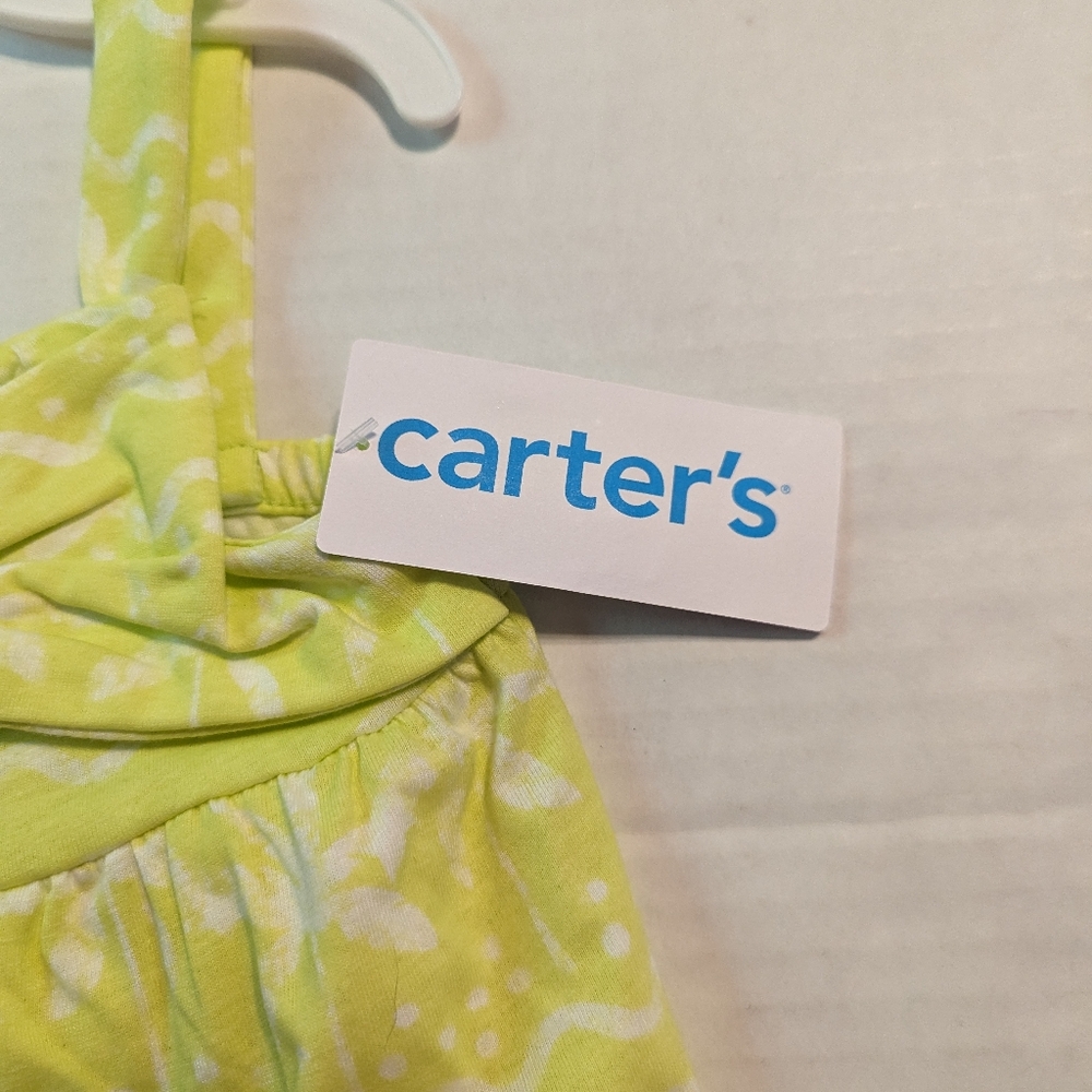 Little Girls Summer Short 2 Piece Set BNWT Size 12 Months - Picture 2 of 6